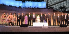 在福島サモア独立国名誉領事館開設式