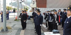 平成28年度南会津町消防団秋季検閲式