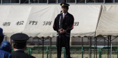 平成28年度会津若松消防団秋季検閲式