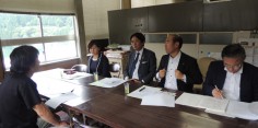 民進党福島県第4区総支部移動政調会／金山町商工会