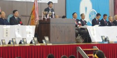第60回東日本少年剣道大会・第53回和田旗剣道大会開会式