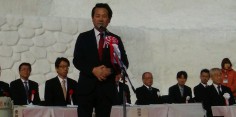 只見ふるさとの雪まつり開会式