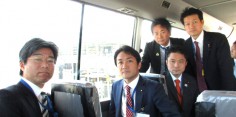 希望の党復興推進本部福島視察　東京電力第一原子力発電所視察