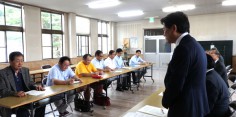 国民民主党　福島県第4区総支部移動政調会　南会津町商工会にて