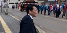 駒形神社祭礼　仮装山車審査