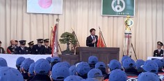 会津坂下町消防出初式