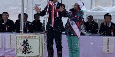 只見ふるさとの雪まつり開会式