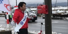 朝の街頭演説／2017年総選挙後辻立119回目