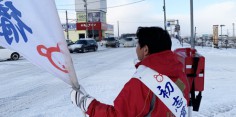 朝の街頭演説／2021年総選挙後街頭14回目