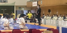 第16回オープントーナメント全福島空手道選手権大会開会式