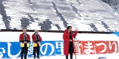 第38回からむし織の里雪まつり開会式