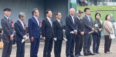 第16回福島県荒川博杯ティーボール大会開会式