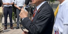 第27回参議院議員通常選挙公示日　石原洋三郎候補応援